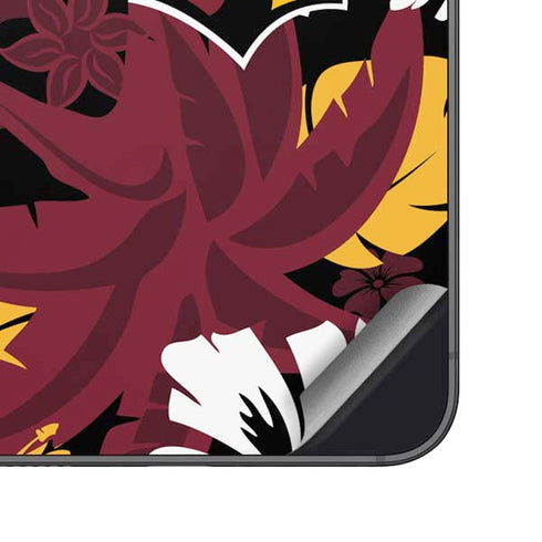 NFL Arizona Cardinals Tropical Print Galaxy S23 Skin