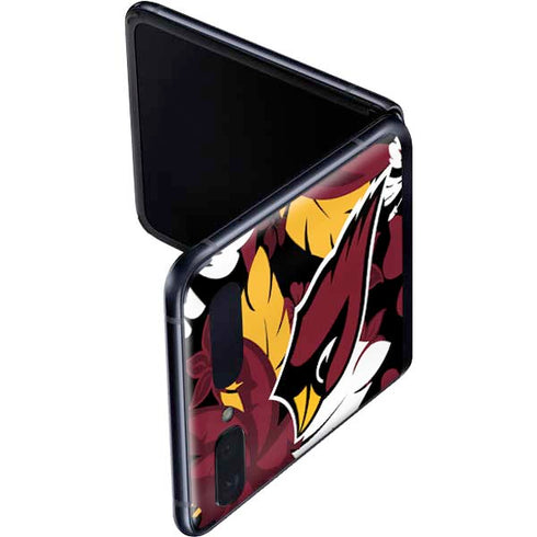 NFL Arizona Cardinals Tropical Print Galaxy Z Flip Skin