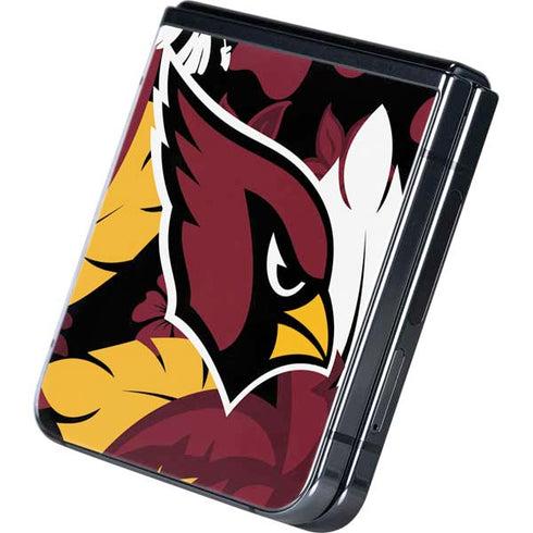 NFL Arizona Cardinals Tropical Print Galaxy Z Flip5 5G Skin
