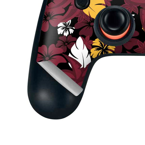 NFL Arizona Cardinals Tropical Print Google Stadia Controller Skin
