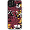 NFL Arizona Cardinals Tropical Print iPhone 11 Pro Clear Case