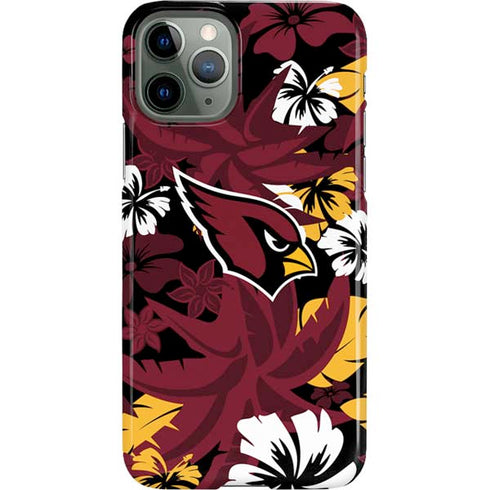 NFL Arizona Cardinals Tropical Print iPhone 11 Pro Lite Case