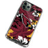 NFL Arizona Cardinals Tropical Print iPhone 11 Pro Max Clear Case