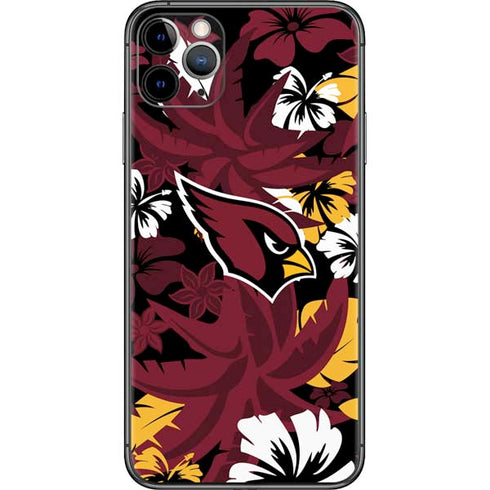 NFL Arizona Cardinals Tropical Print iPhone 11 Pro Max Skin