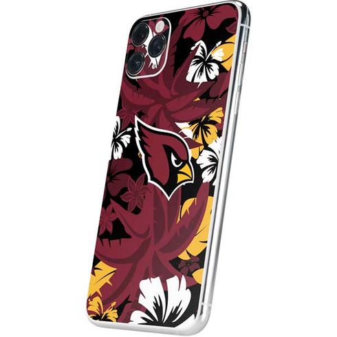 NFL Arizona Cardinals Tropical Print iPhone 11 Pro Max Skin