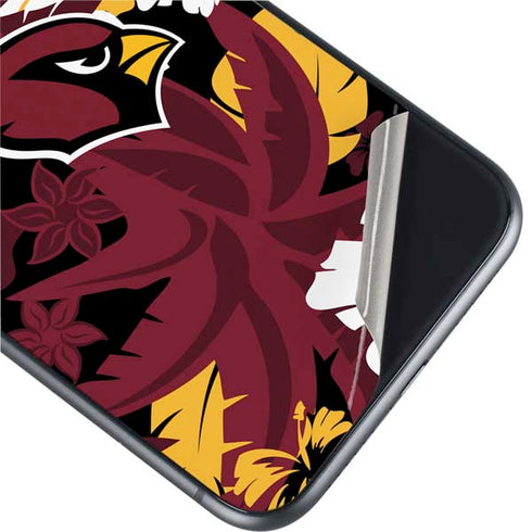 NFL Arizona Cardinals Tropical Print iPhone 11 Skin