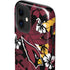 NFL Arizona Cardinals Tropical Print iPhone 12 Impact Case