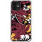 NFL Arizona Cardinals Tropical Print iPhone 12 Mini Clear Case