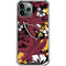 NFL Arizona Cardinals Tropical Print iPhone 12 Pro Max Clear Case