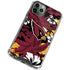 NFL Arizona Cardinals Tropical Print iPhone 12 Pro Max Clear Case