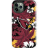 NFL Arizona Cardinals Tropical Print iPhone 12 Pro Max Impact Case