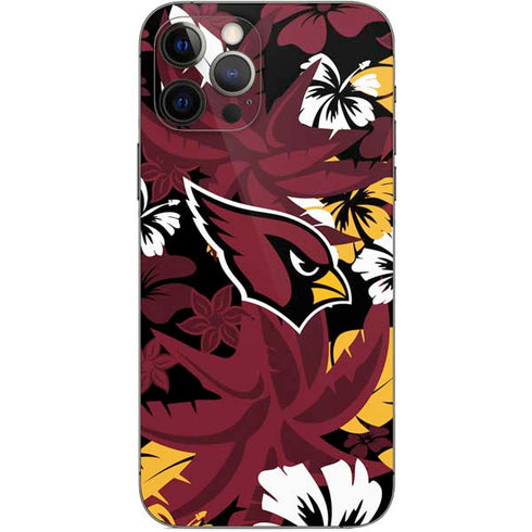 NFL Arizona Cardinals Tropical Print iPhone 12 Pro Skin