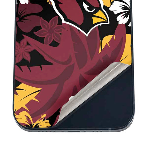 NFL Arizona Cardinals Tropical Print iPhone 12 Skin