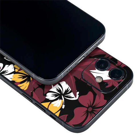 NFL Arizona Cardinals Tropical Print iPhone 12 Skin