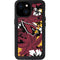 NFL Arizona Cardinals Tropical Print iPhone 13 Mini Waterproof Case
