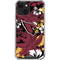 NFL Arizona Cardinals Tropical Print iPhone 14 Clear Case