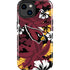 NFL Arizona Cardinals Tropical Print iPhone 15 Plus Impact Case
