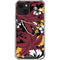 NFL Arizona Cardinals Tropical Print iPhone 15 Plus Clear Case