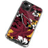 NFL Arizona Cardinals Tropical Print iPhone 15 Plus Clear Case