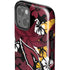 NFL Arizona Cardinals Tropical Print iPhone 15 Impact Case