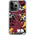 NFL Arizona Cardinals Tropical Print iPhone 15 Pro Clear Case
