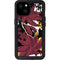 NFL Arizona Cardinals Tropical Print iPhone 15 Plus Waterproof Case