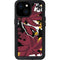 NFL Arizona Cardinals Tropical Print iPhone 15 Waterproof Case