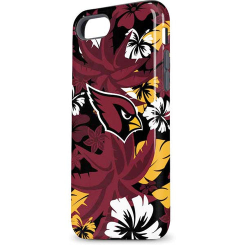 NFL Arizona Cardinals Tropical Print iPhone 7 Pro Case