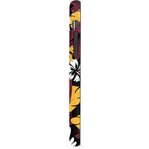 NFL Arizona Cardinals Tropical Print iPhone XS Pro Case