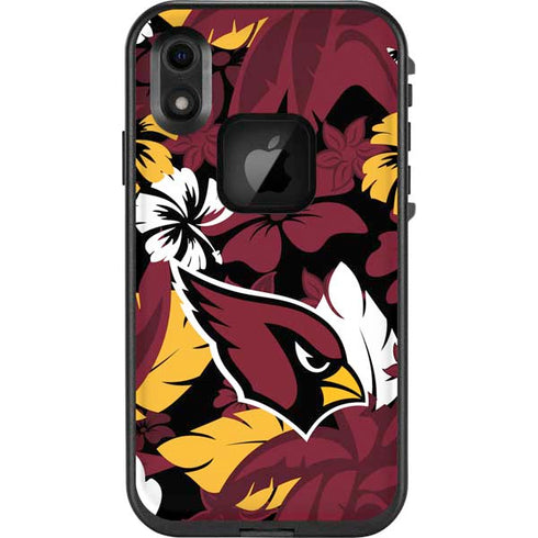 NFL Arizona Cardinals Tropical Print LifeProof Fre iPhone Skin