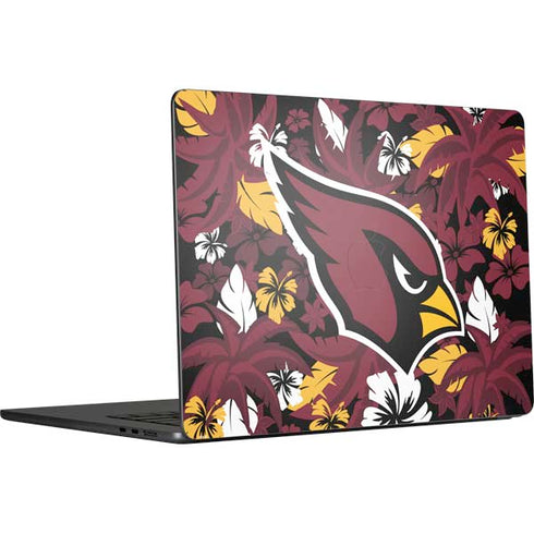 NFL Arizona Cardinals Tropical Print MacBook Air 15 in (2023) Skin
