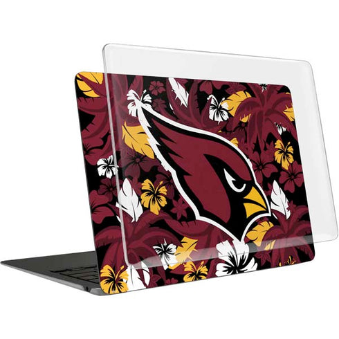 NFL Arizona Cardinals Tropical Print MacBook Air 15in (2023-2025) Case plus Skin