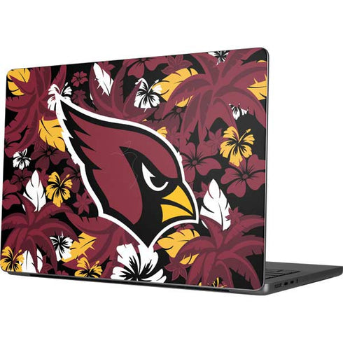 NFL Arizona Cardinals Tropical Print MacBook Pro 14in (2021-24) Skin