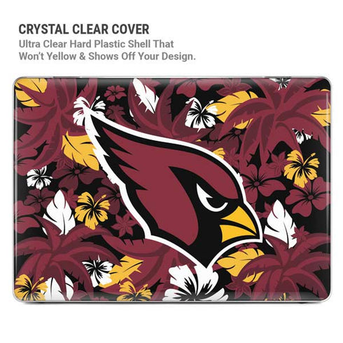 NFL Arizona Cardinals Tropical Print MacBook Pro 16in (2021-25) Case plus Skin
