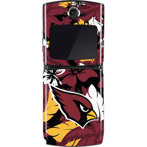 NFL Arizona Cardinals Tropical Print Motorola RAZR Skin