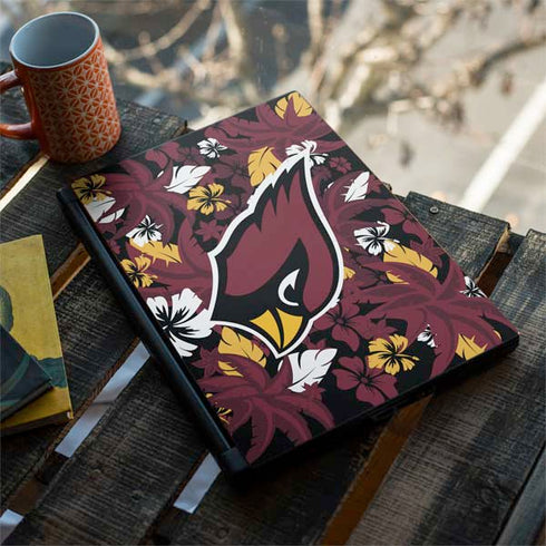 NFL Arizona Cardinals Tropical Print MSI GS65 Stealth Laptop Skin