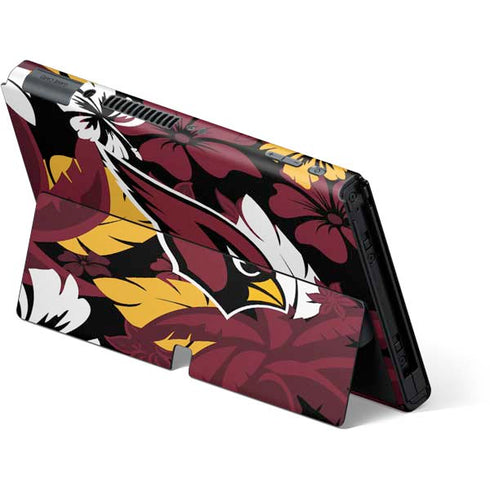 NFL Arizona Cardinals Tropical Print Nintendo Switch OLED (2021) Skin