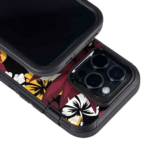 NFL Arizona Cardinals Tropical Print Otterbox Defender iPhone Skin
