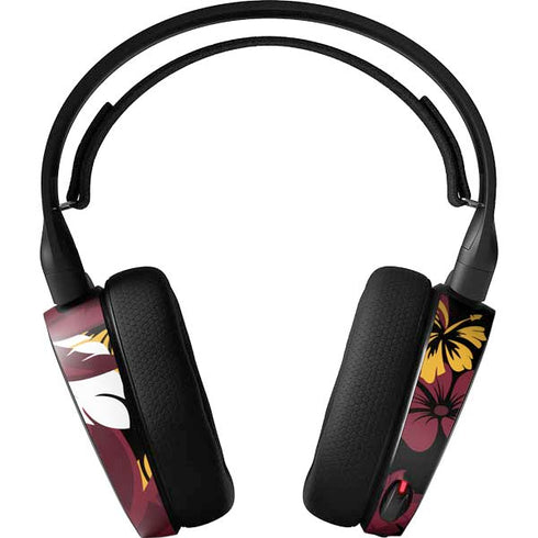 NFL Arizona Cardinals Tropical Print SteelSeries Arctis 3 Skin