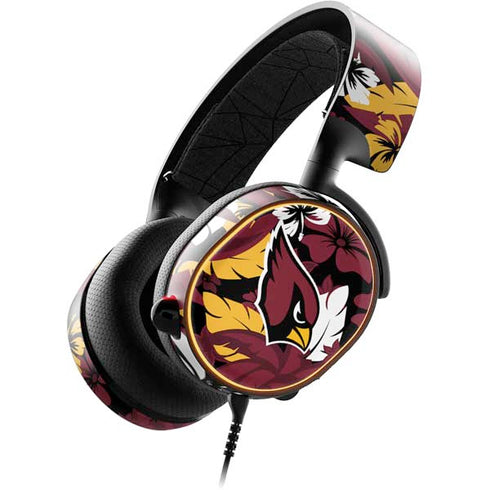 NFL Arizona Cardinals Tropical Print SteelSeries Arctis 5 Skin