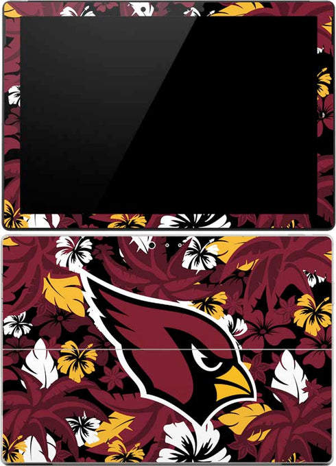 NFL Arizona Cardinals Tropical Print Surface Pro 4 Skin