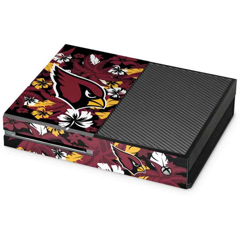 NFL Arizona Cardinals Tropical Print Xbox One Console Skin