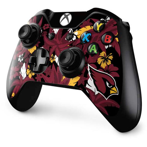 NFL Arizona Cardinals Tropical Print Xbox One Controller Skin
