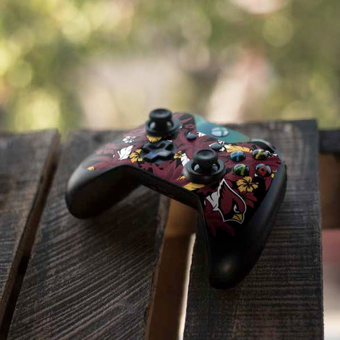 NFL Arizona Cardinals Tropical Print Xbox One Controller Skin