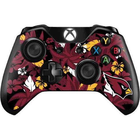 NFL Arizona Cardinals Tropical Print Xbox One Controller Skin