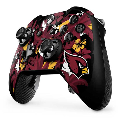 NFL Arizona Cardinals Tropical Print Xbox One Elite Controller Skin