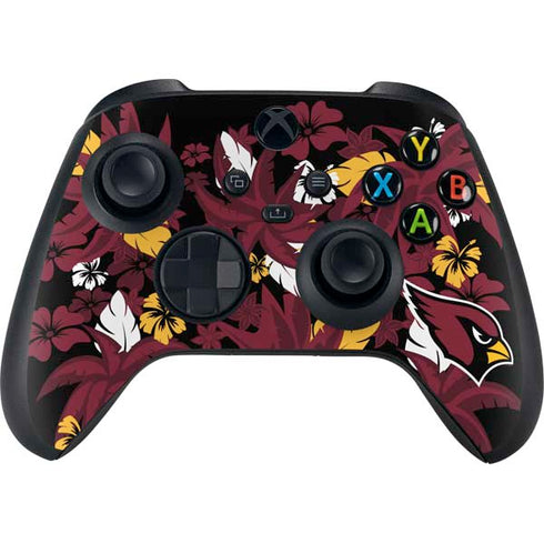 NFL Arizona Cardinals Tropical Print Xbox Series X Controller Skin
