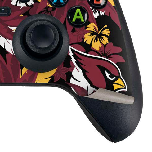NFL Arizona Cardinals Tropical Print Xbox Series X Controller Skin