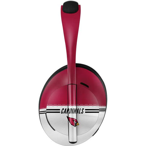 NFL Arizona Cardinals White Striped Bose Noise Cancelling Headphones 700 Skin