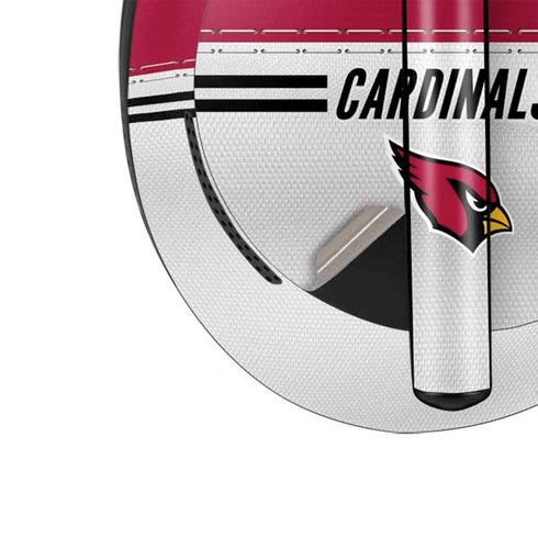 NFL Arizona Cardinals White Striped Bose Noise Cancelling Headphones 700 Skin